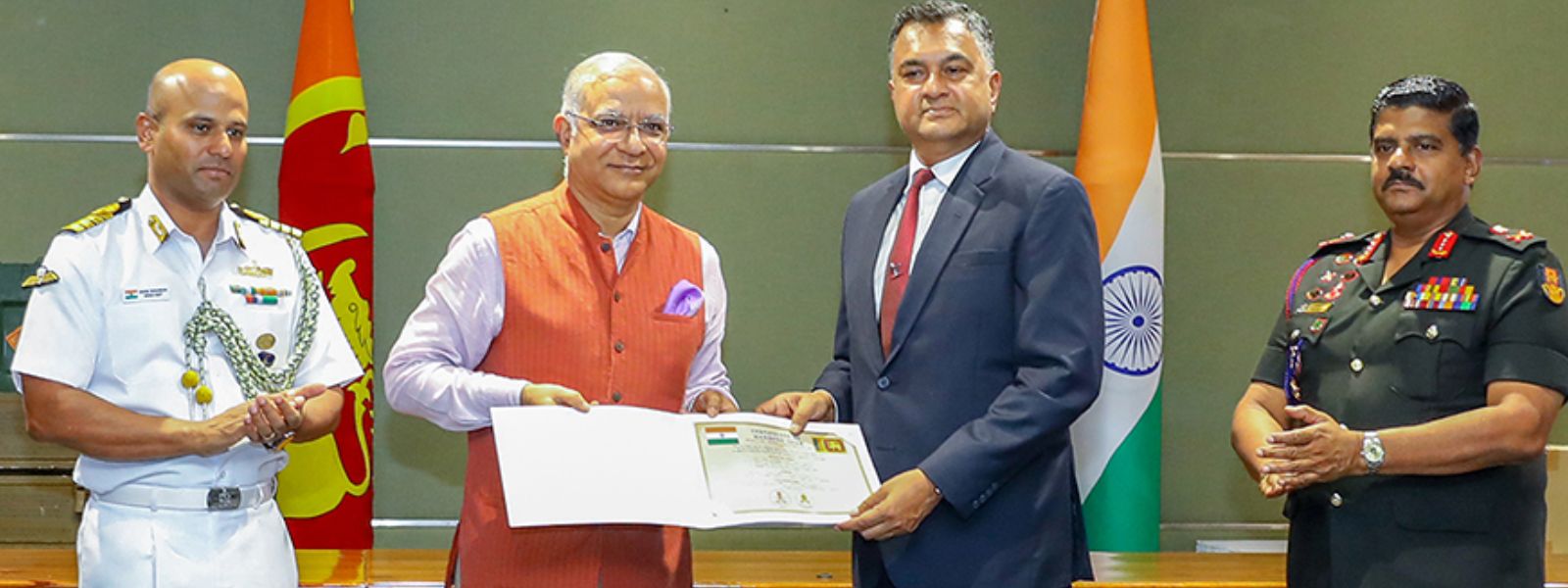 India Donates $5.5 Mn Worth of Military Equipment